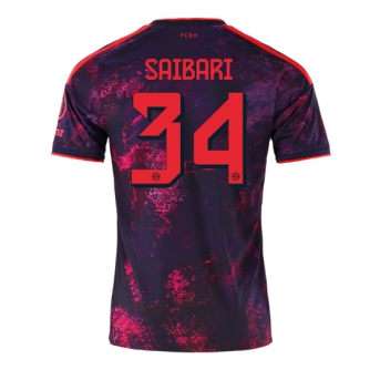 Bayern Munich Ismael Saibari #34 Maglia Gara Terza Repliche 2026-27 Maniche Corte